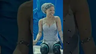 Halle Bailey's Little Mermaid WEIRD Underwater Filming