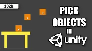 How to pick up objects in UNITY 2D - [The Easiest Way]