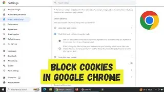 How to Clear and Block Cookies in Google Chrome on Windows 10/11