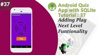Multiple Choice Quiz App with SQLite Integration Part 37 - Create More Categories for Go Quiz App