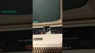 Apple 2e startup and shutdown