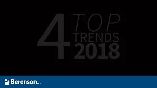 Berenson 2018 Top 4 Trend Video