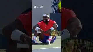 Fritz Tags Tiafoe 🤣