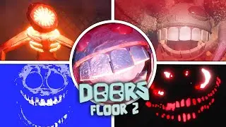 DOORS FLOOR 2 UPDATE 🔥 All Jumpscares + New Entities