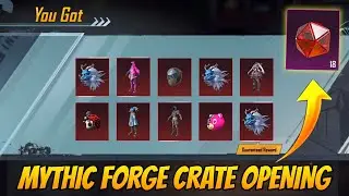 😍BGMI 3.3 UPDATE MYTHIC FORGE CRATE OPENING TIPS AND TRICKS 50UC VOUCHER #PlayGalaxy