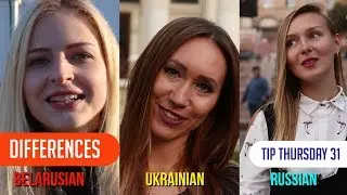 Dating differences between Russian, Ukrainian and Belarusian languages