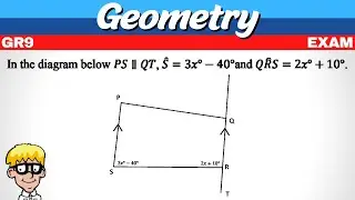 Exam Geometry Grade 9