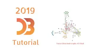 D3.js tutorial Part 6: Force Directed Graph With Text Labels (2019)