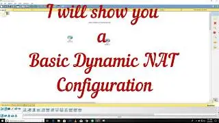 Dynamic NAT Basic Configuration Packet Tracer