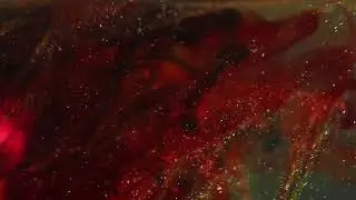 Red Paint Particles | Royalty-Free Stock Footage