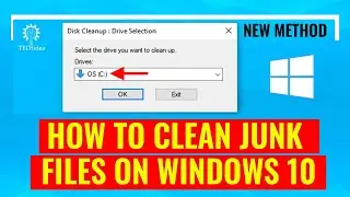 How to Clean Junk Files on Windows 10 in 2024 [New Method] (Quick Tutorial)