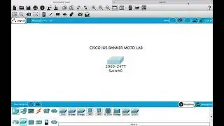 Cisco IOS BANNER MOTD Configuration lab