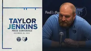 Coach Taylor Jenkins Press Conference | Grizzlies vs. Nuggets