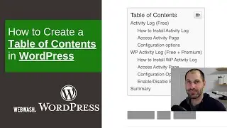 How to Create a Table of Contents in WordPress