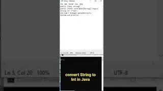 Convert String to Int in Java || Java Program to Convert a String to Int