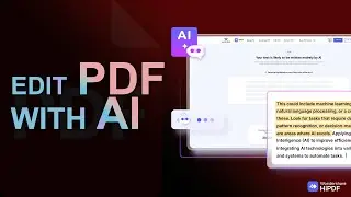 Edit PDF with AI | Online PDF editor free |@TheTech104