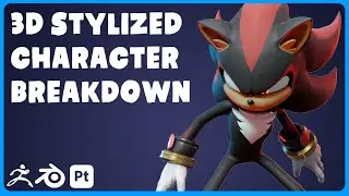 How I Sculpted Shadow The Hedgehog in 3 Minutes