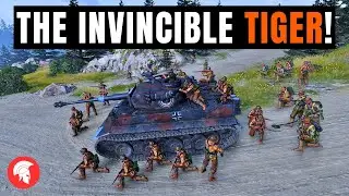 THE INVINCIBLE TIGER! (Top 50 Gameplay) Company of Heroes 3 - US Forces - 4vs4 Multiplayer