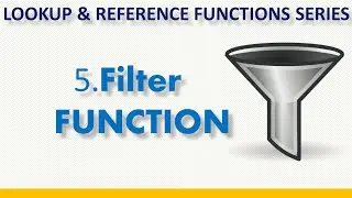 Filter function in excel || what is use of filter function