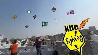 तूफ़ानी पतंगबाज़ी 🔥Kite Fighting Vlog😍Desi Boy Flying Kite😱Kite Flying 😋#vlog 😂kite lover