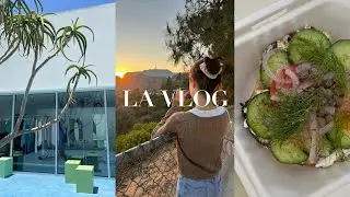 LA vlog 🌴 Erewhon, Griffith Observatory, food recs, shopping on Melrose Ave, the Getty Villa