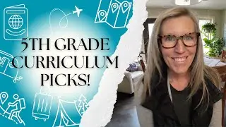 Our 5th Grade Secular Homeschool Picks || 2024-2025