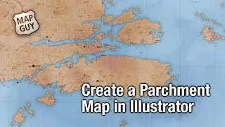 Create a Parchment Map in Adobe Illustrator