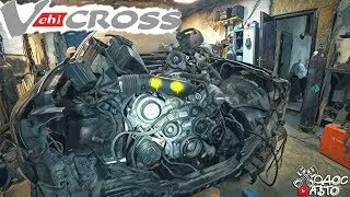 Ставим 3uz на  Isuzu Vehicross, не влезает под капот.