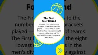 What is the NCAA's March Madness? - For Dummies #marchmadness #collegebasketball #ncaabasketball