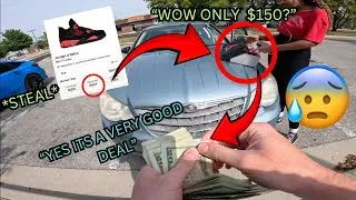 SELLING JORDANS 4's FOR A STEAL ! | Week in the life of a 20 Year old Sneaker Reseller EP6.