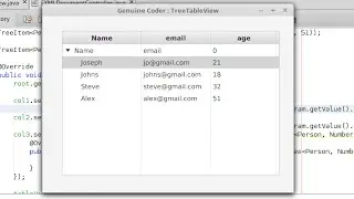 JavaFX TreeTableView Tutorial #2 : Multiple Columns with Complex Data