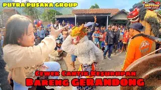 cewek cantik kesurupa bareng gerandong!!PUTRA PUSAKA GROUP DI KP.NENGGENG CITAMAN NAGREG