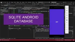 SQLite Database in .NET MAUI App (Android,IOS,WinUI)