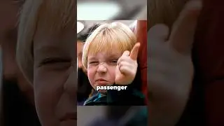 The kid surely regretted sitting on this plane 😭 