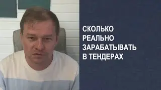 Сколько реально зарабатывать в тендерах? #тендеры #бизнесснуля #госзакупки #бизнес #предприниматель