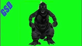 Godzilla 1954 Green Screens