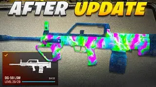 the DG-58 LSW is *META* after UPDATE in WARZONE 3! 😯 (Best DG 58 LSW Class Setup) - MW3