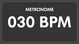 30 BPM - Metronome