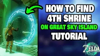 How To Find The 4th Shrine on Great Sky Island in Zelda Tears of the Kingdom (STEP-BY-STEP)