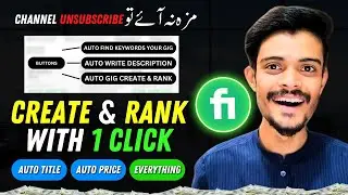 New *TOOL* How To Create & Rank Fiverr Gig On First Page | Fiverr Gig Ranking | Fiverr gig