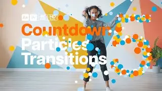 Countdown Particles Transitions (After Effects - Premiere Pro Mogrts)