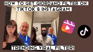 How to get giordano filter on tiktok & Instagram | Giordano filter tiktok | Giordano filter