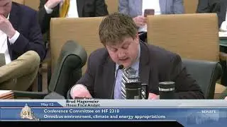 Conference Committee on HF 2310  - Omnibus Environment, Climate and Energy - 05/12/23