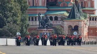 23-й военный оркестр Ленинградского военного округа. Спасская башня 2024