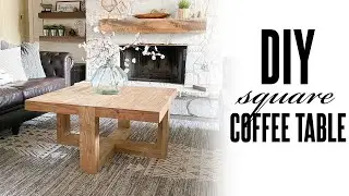 DIY Square Coffee Table