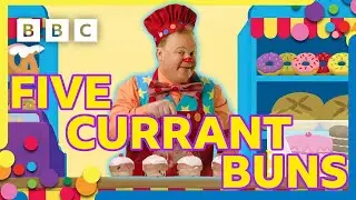 Five Currant Buns Nursery Rhyme 🧁 | Mr Tumble and Friends