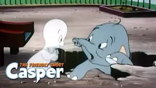 Baby Elephant Escape | Casper the Friendly Ghost | Full Episode | Cartoons for Kids