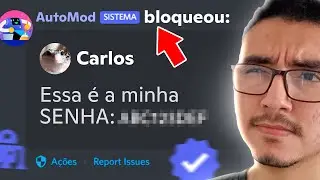 A MELHOR ATUALIZAÇÃO DE SEGURANÇA DO DISCORD!! (Como configurar AutoMod)