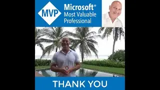 WOW! Microsoft MVP! Thank You So Much