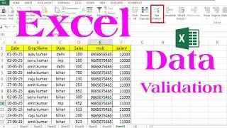 excel data validation | data validation in excel | data validation | excel | data validation